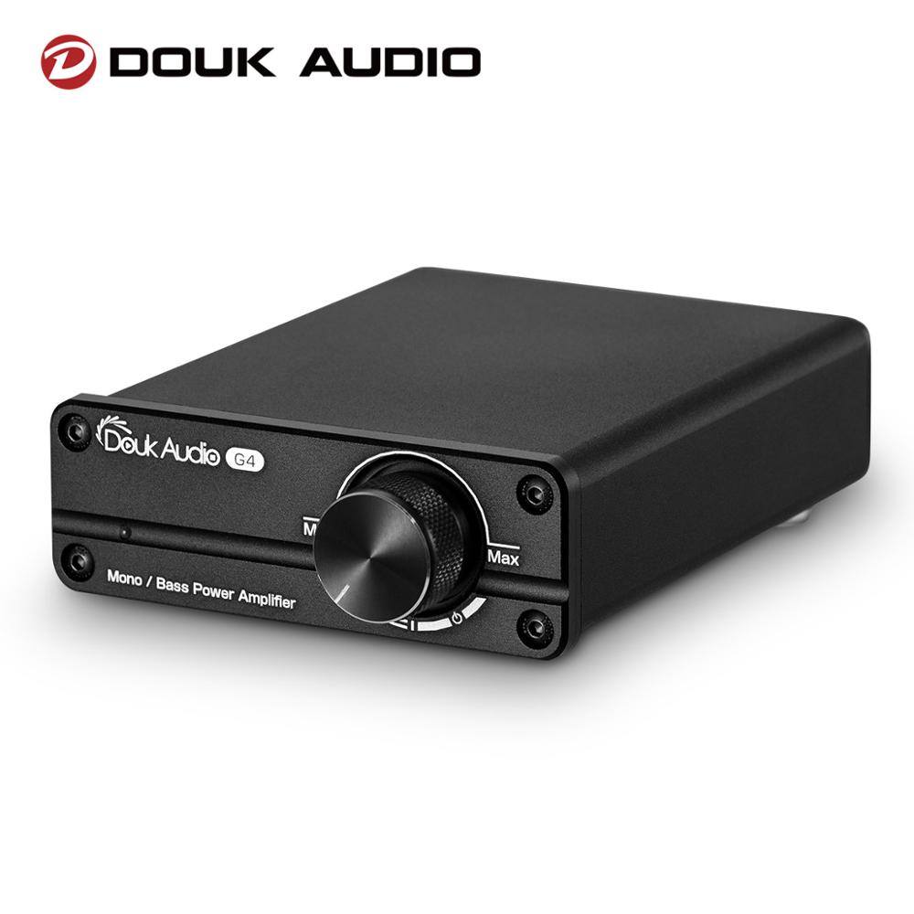 Home Cinema Receiver - Douk Audio G4 Mini-Subwoofer / Vollfrequenz-Monokanal-Digitalverstärker