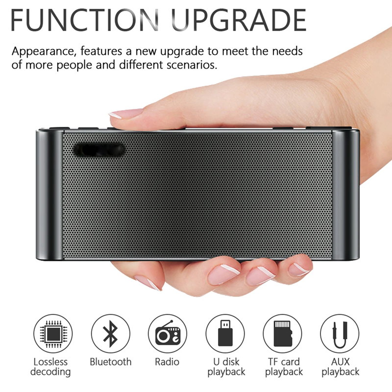 Soundbar Bluetooth Home - Hifi Bluetooth-Lautsprecher tragbare drahtlose Super Bass