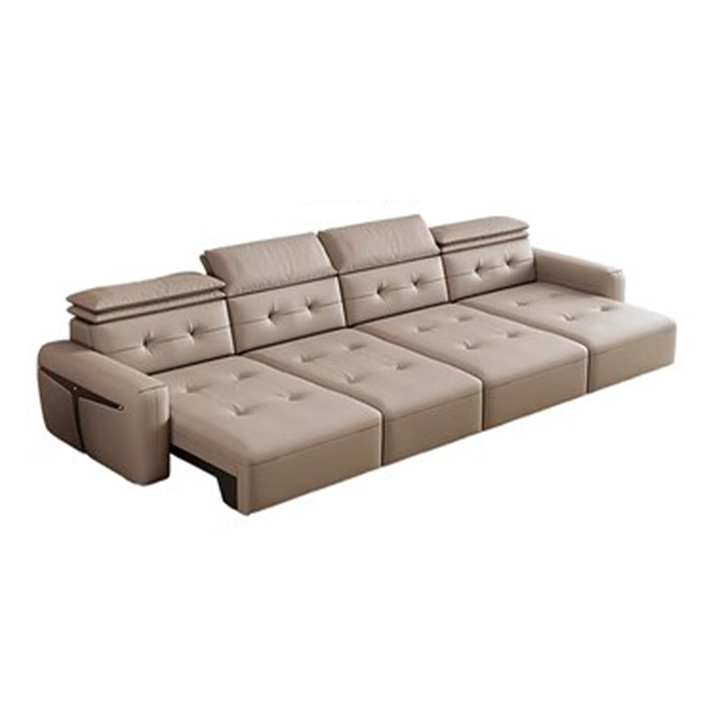 Home Cinema Usa - MINGDIBAO Echtes Leder Elektrisches Konvertierbares Sofa-Bett