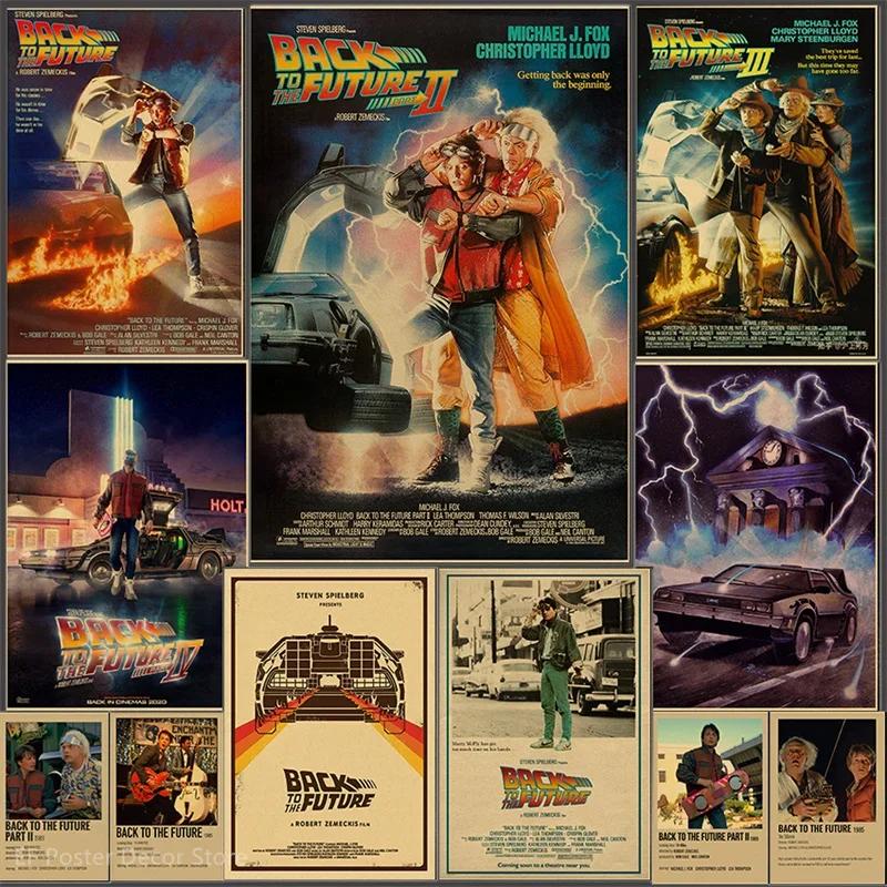 Home Cinema Wallpaper - Vintage Back To The Future Filmplakat,