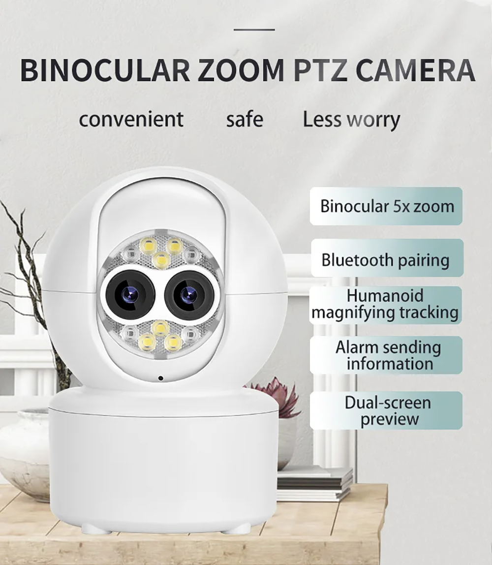 ICsee Dual-Lens 4MP Sicherheit – Home Cinema Sony Bewertung und Preis