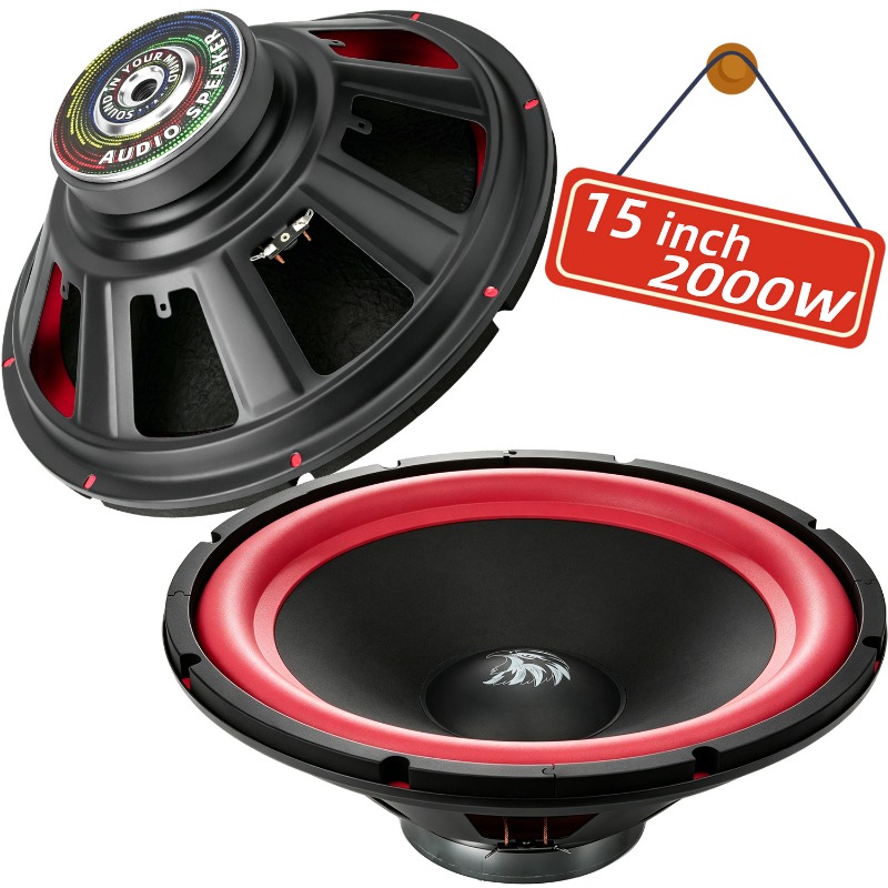 1 Stück 15 Zoll Auto-Subwoofer – Home Cinema Theater Bewertung und Preis