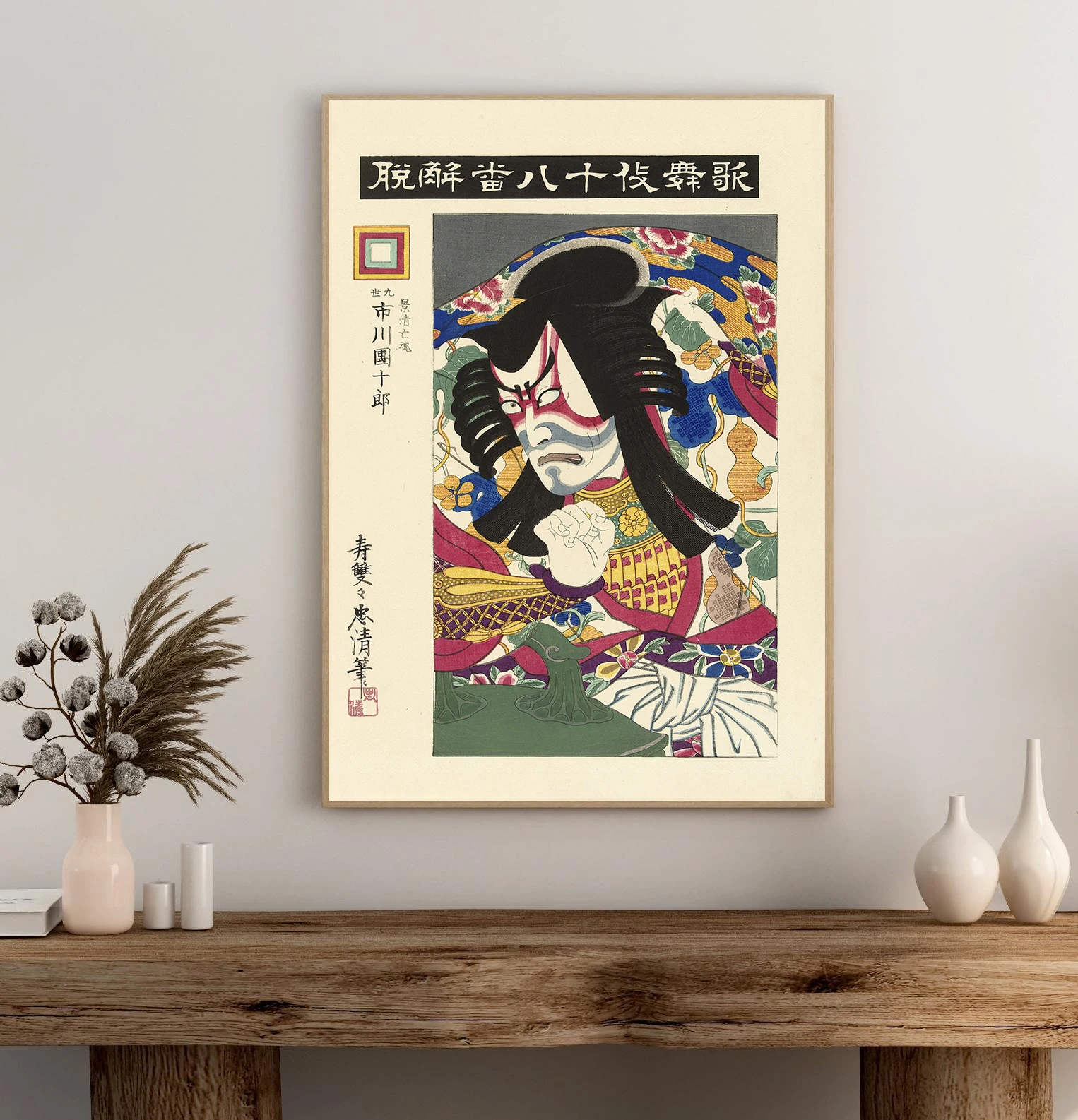Leinwandgemälde Retro Japanisc – Home Cinema Classic Bewertung und Preis