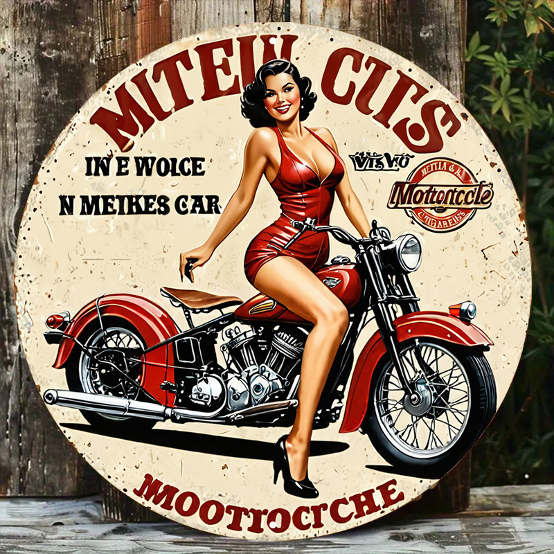 Vintage-Motorrad-Wandkunst aus – Home Cinema Classic Bewertung und Preis