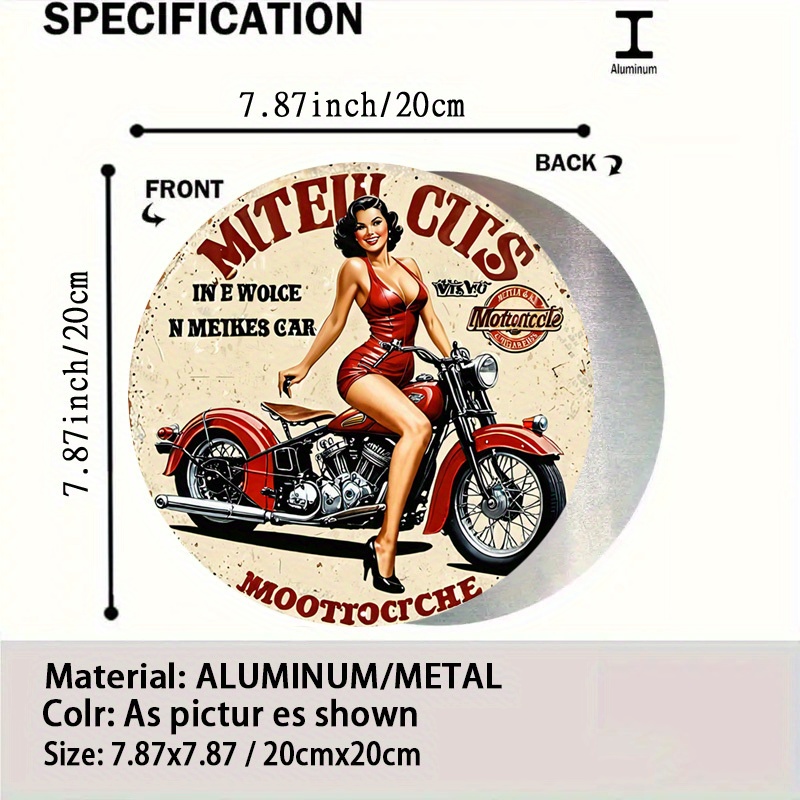Vintage-Motorrad-Wandkunst aus – Home Cinema Classic Bewertung und Preis