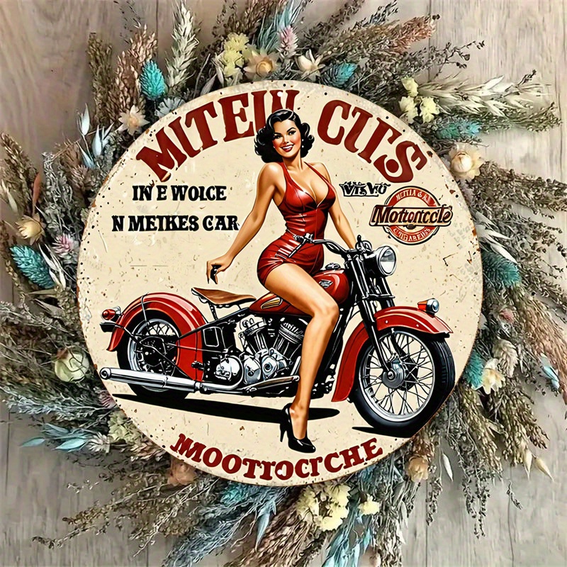 Vintage-Motorrad-Wandkunst aus – Home Cinema Classic Bewertung und Preis
