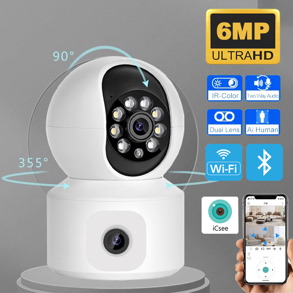 6MP ICSEE WLAN-IP-Kamera mit D – Home Cinema Sony Bewertung und Preis