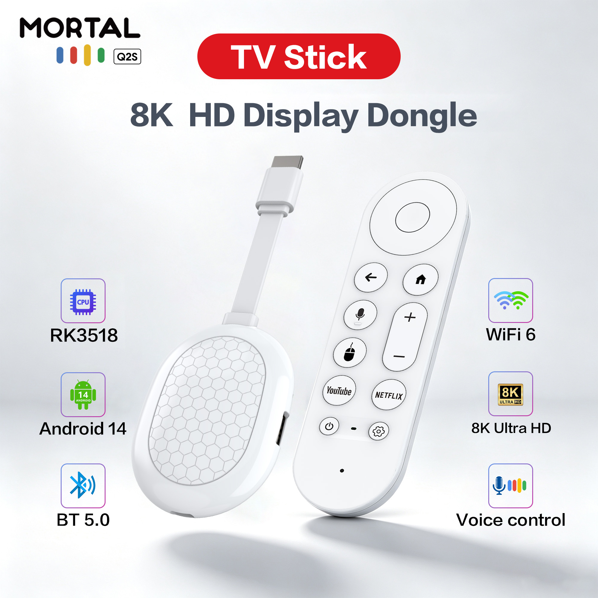 TV-Stick Q2S Smart Android TV  – Smart Tv Stick Bewertung und Preis