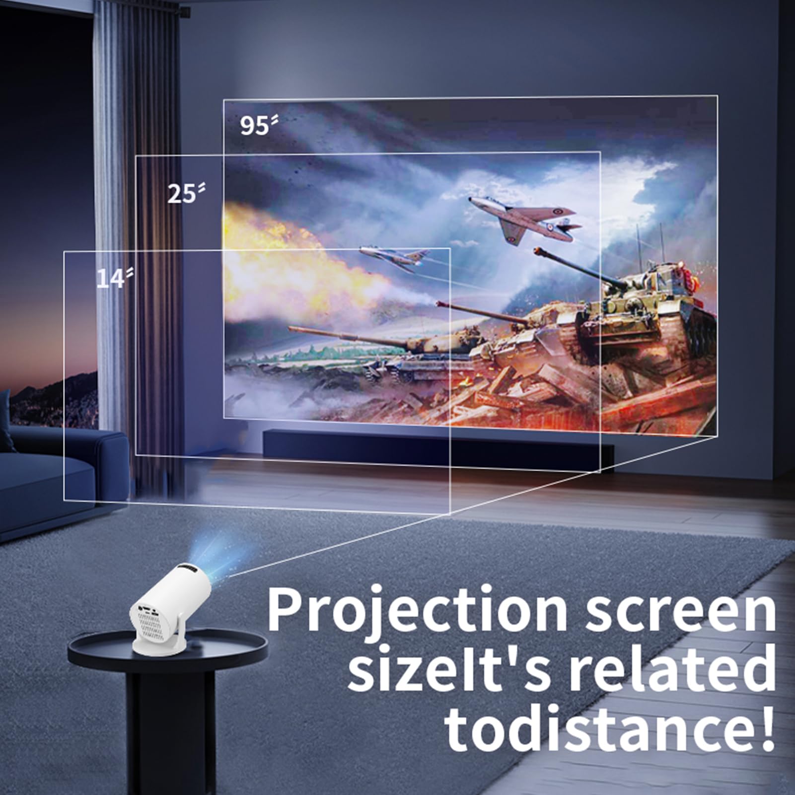 M5 8K WLAN 6 Projektor Ultra-H – Home Cinema Gaming Bewertung und Preis