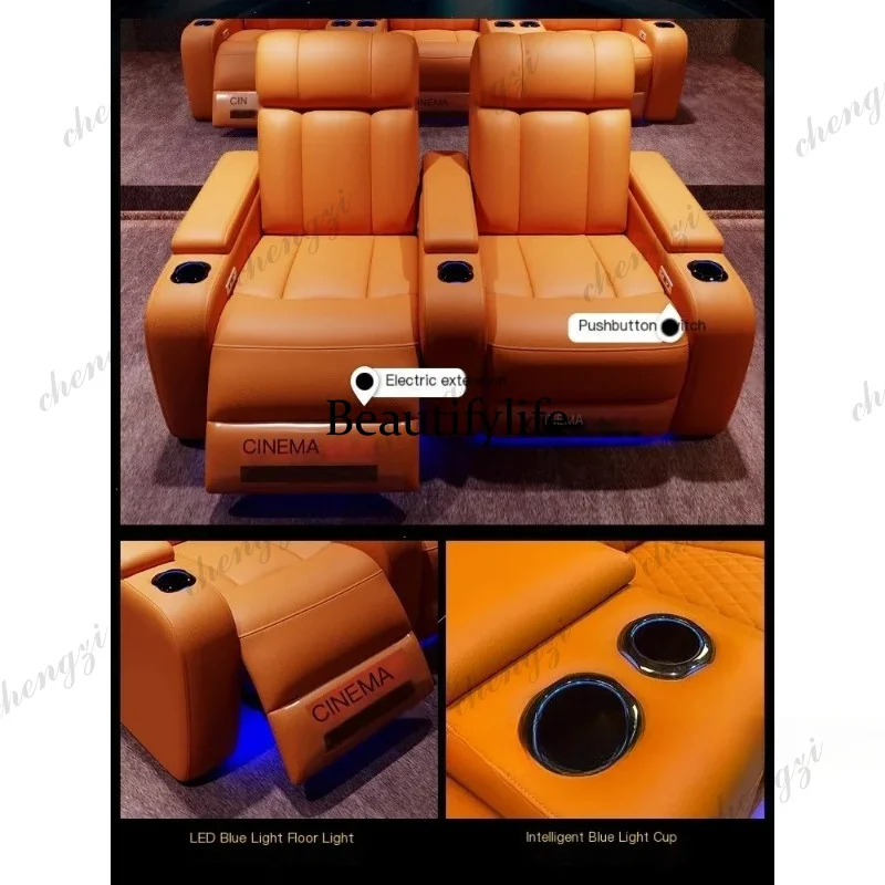 G153 Luxuriöse Echtleder-Elekt – Home Cinema Usa Bewertung und Preis