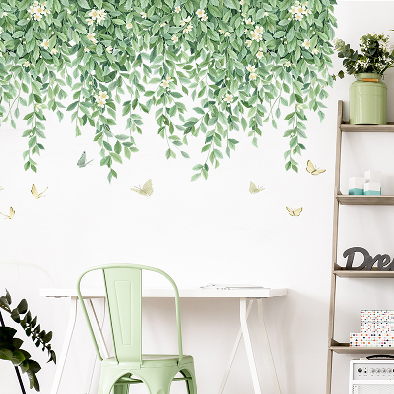 Nordische frische Pflanze Wand – Home Cinema Wallpaper Bewertung und Preis