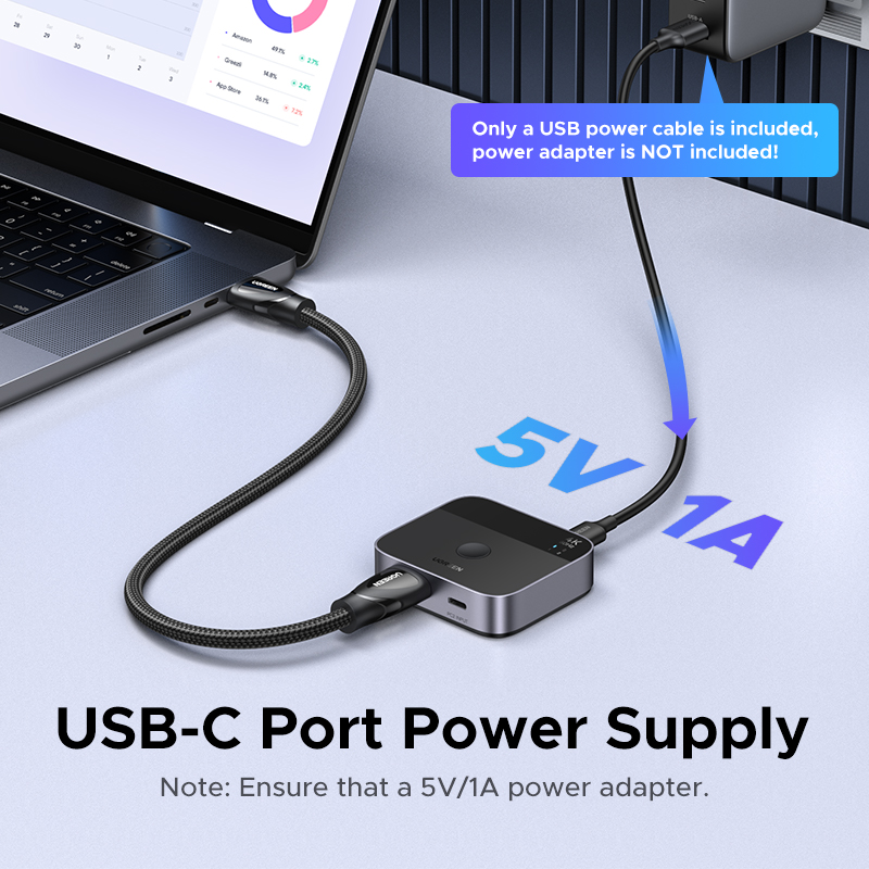 UGREEN HDMI USB C Switch 2 in  – Home Cinema Gaming Bewertung und Preis