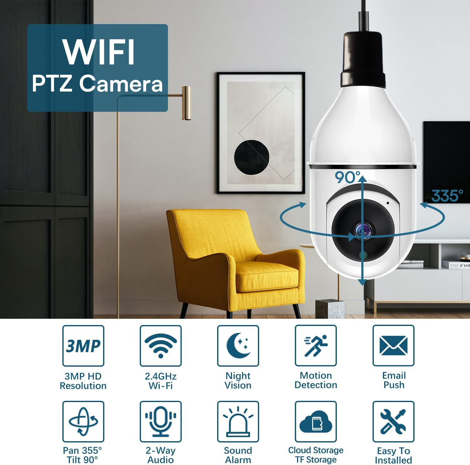 Smarte E27 Glühbirnen-Kamera W – Home Cinema Sony Bewertung und Preis