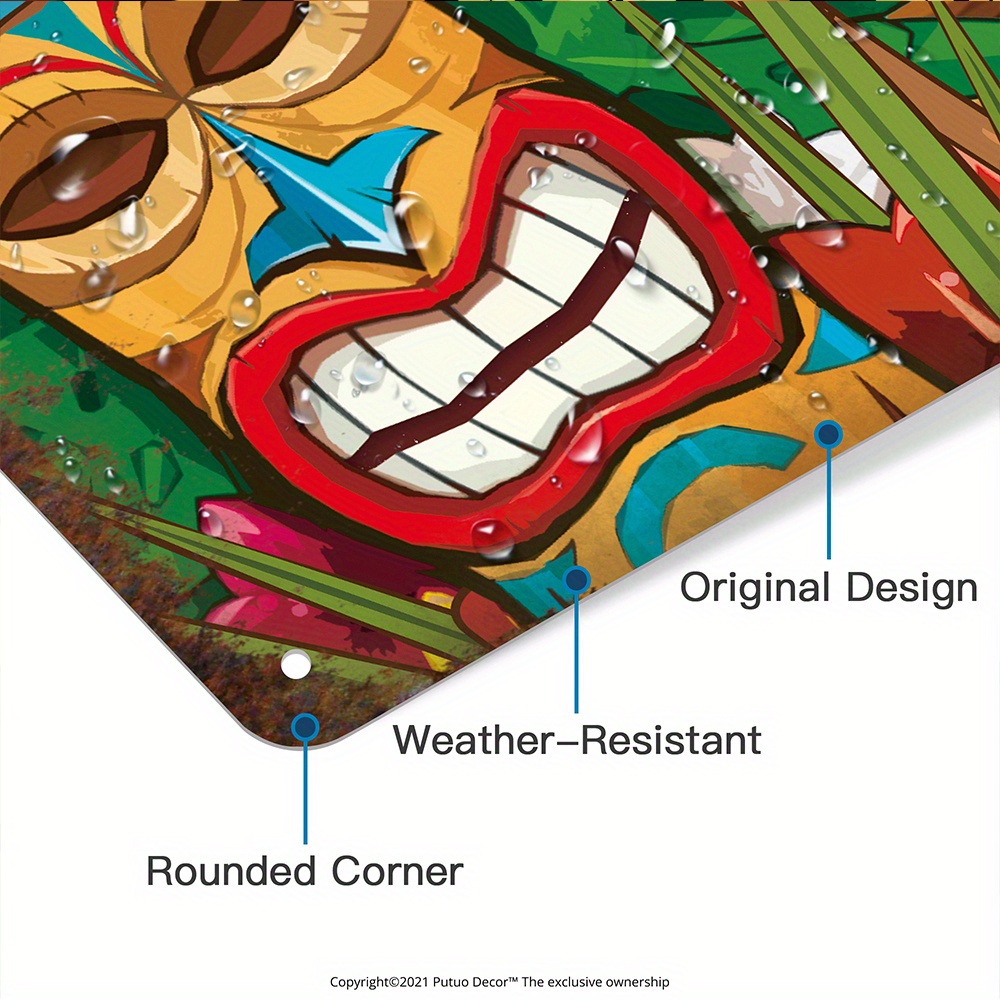 Individuelles Tiki-Bar-Schild, – Home Cinema Classic Bewertung und Preis