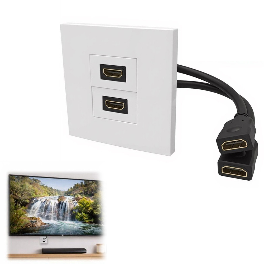 Dual-Port-Wandplatte mit Pigta – Home Cinema Gaming Bewertung und Preis