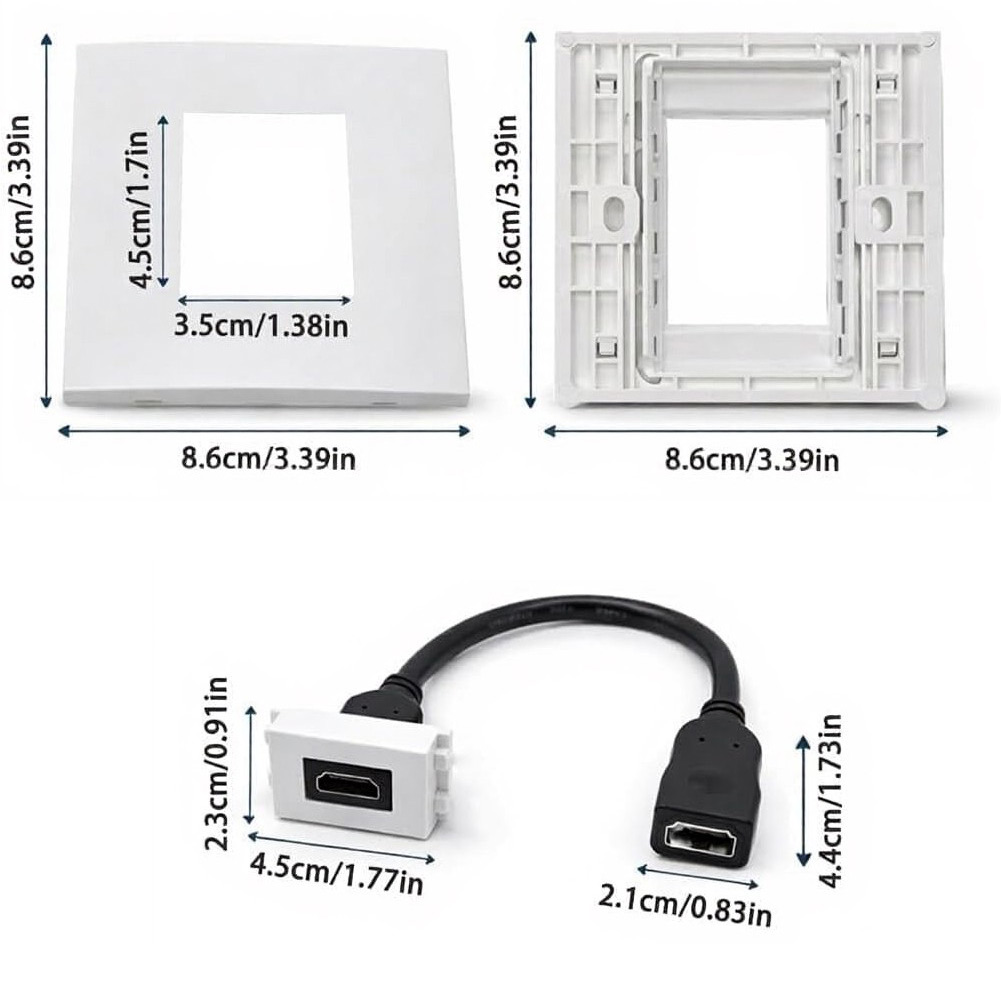 Dual-Port-Wandplatte mit Pigta – Home Cinema Gaming Bewertung und Preis