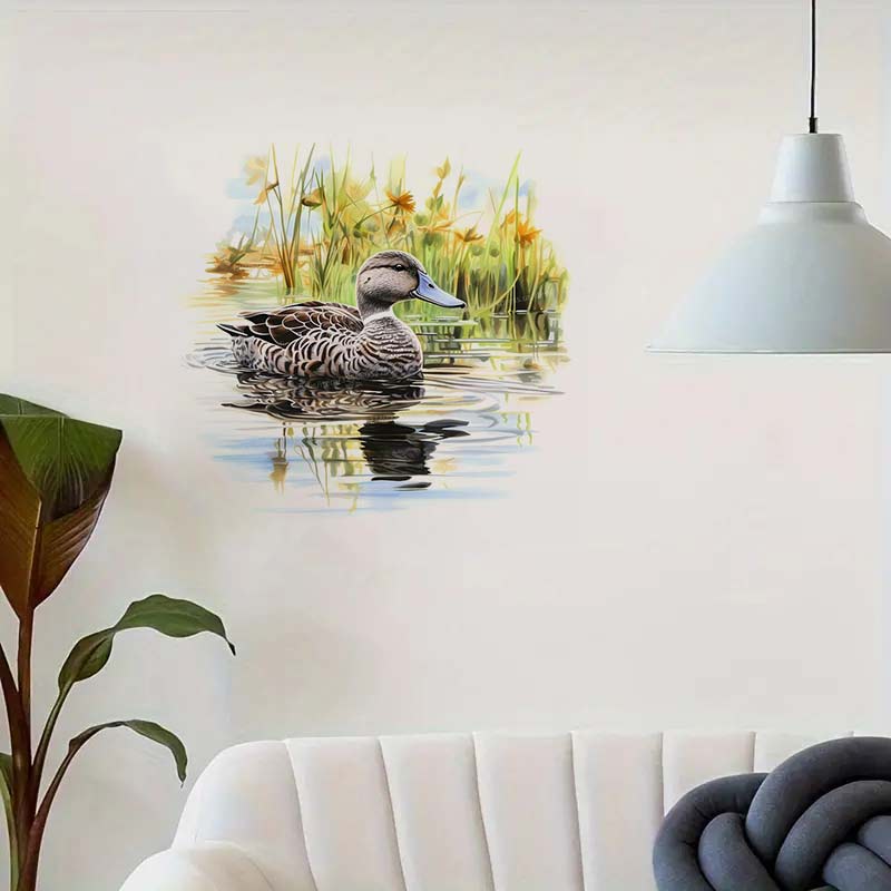 Niedliche bunte schwimmende En – Home Cinema Wallpaper Bewertung und Preis
