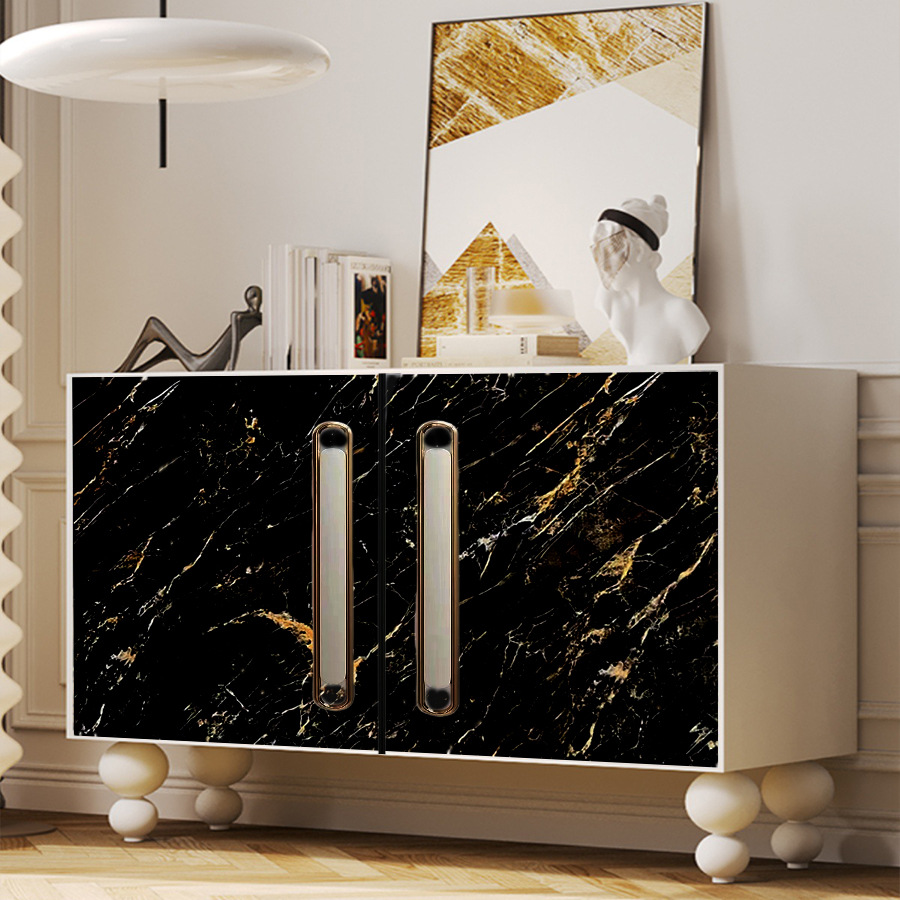 Schwarzes Marmormuster Gold Se – Home Cinema Wallpaper Bewertung und Preis