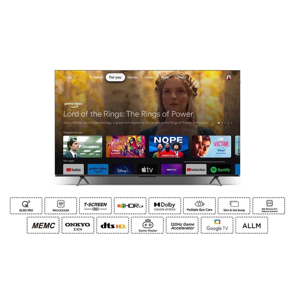 65 Zoll 4K QLED Google TV 144H – Home Cinema Gaming Bewertung und Preis