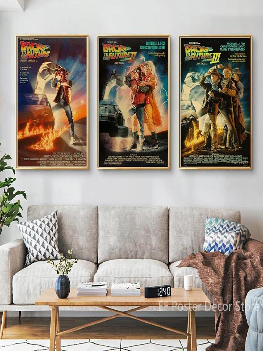 Vintage Back To The Future Fil – Home Cinema Wallpaper Bewertung und Preis