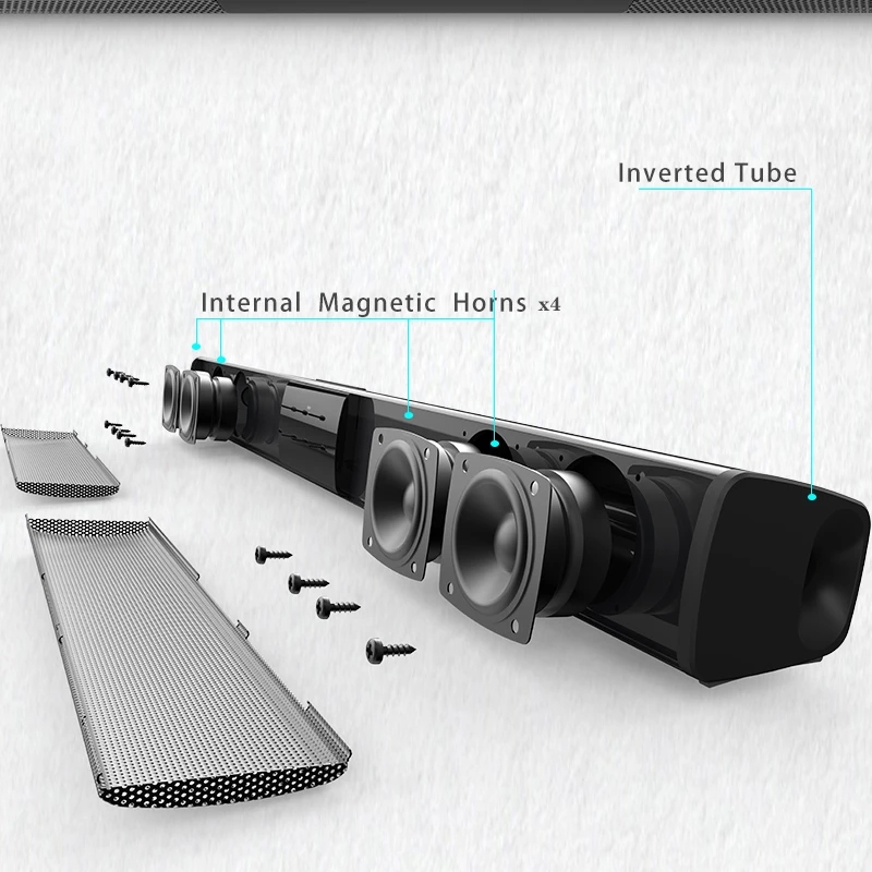 40W Bluetooth-Lautsprecher, le – Soundbar Bluetooth Home Bewertung und Preis
