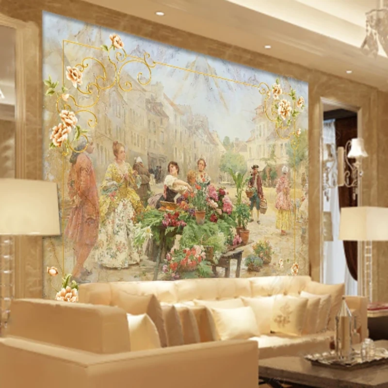 Custom Foto Tapete Europäische – Home Cinema Wallpaper Bewertung und Preis
